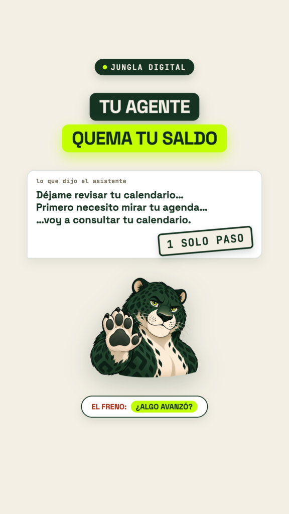 Cómo evitar que tu agente queme tu saldo